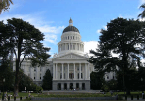 Capitol building in Sacramento